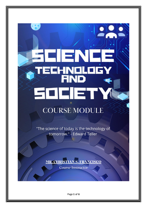 STS Chapter 11 - NOTES ABOUT SCIENCE TECHNOLOGY AND SOCIETY - CHAPTER ...