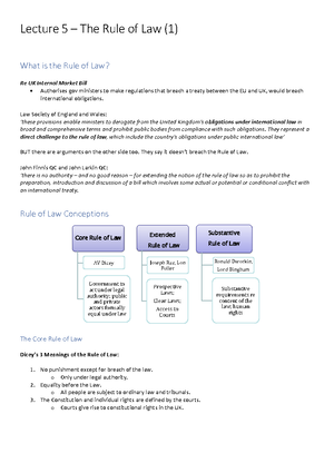 Human Rights Act Introduction and Secion 2 Lecture 7 notes - Lecture 7 ...