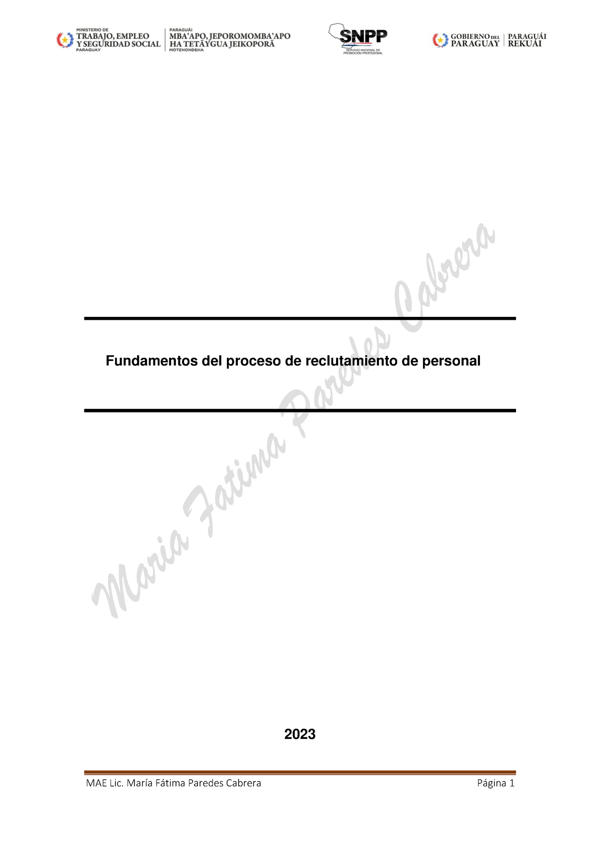 Fundamentos Del Proceso De Reclutamiento Y Selección De Personal 2023 ...