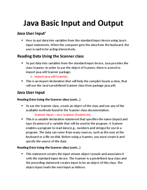 A Java Program - A Java Program What is Java? The world’s fastest ...