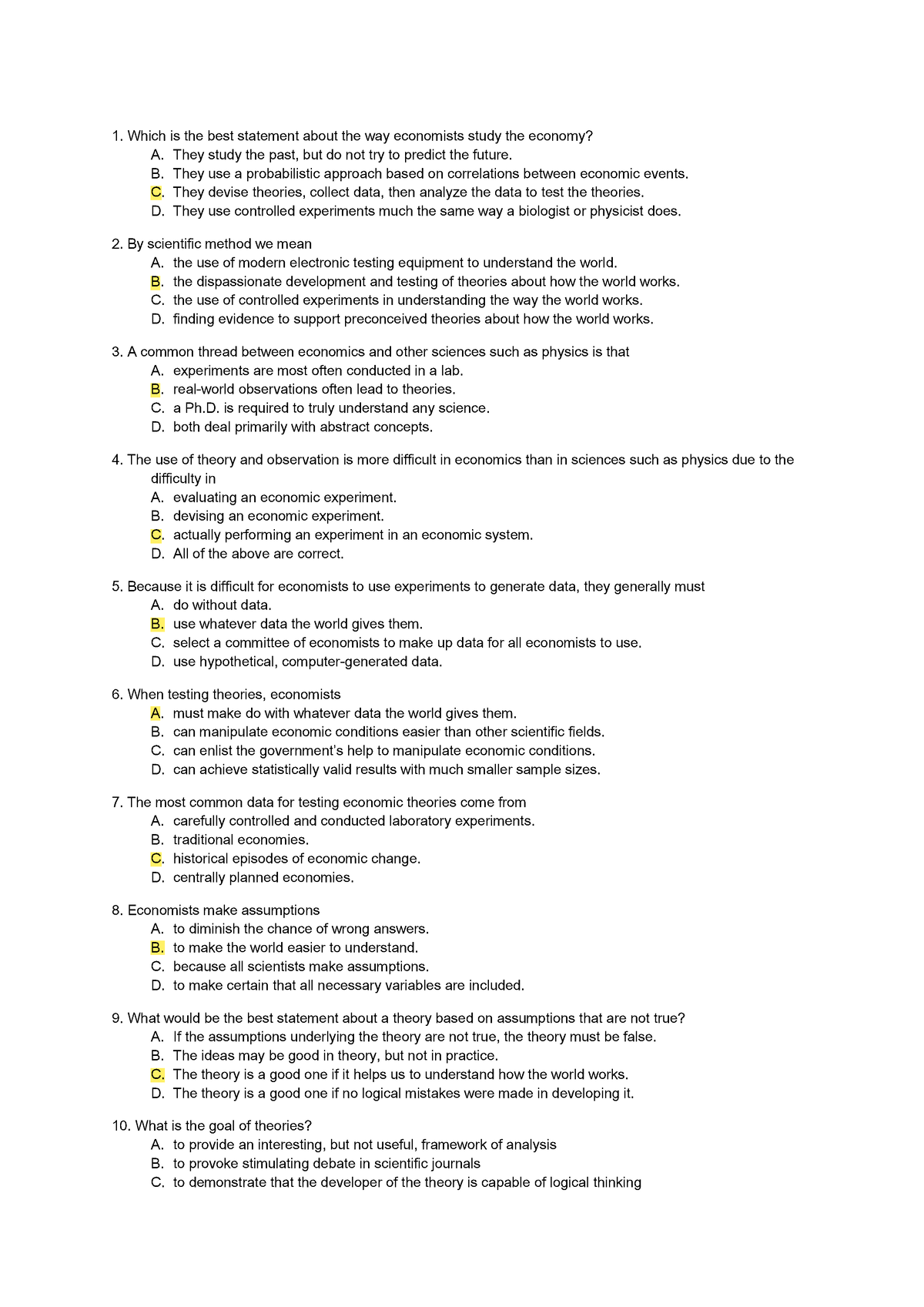 Microeconomics Lâm Mạnh Hà clcta ch2 - Which is the best statement ...