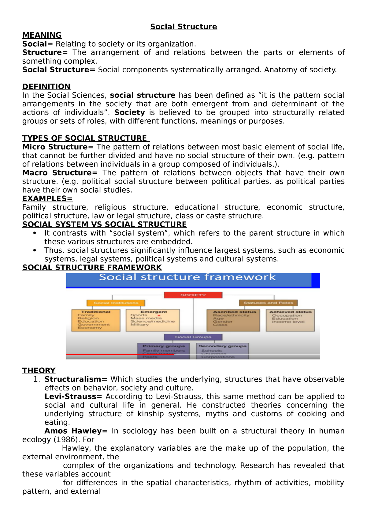 social-structure-i-love-my-studies-values-education-studocu