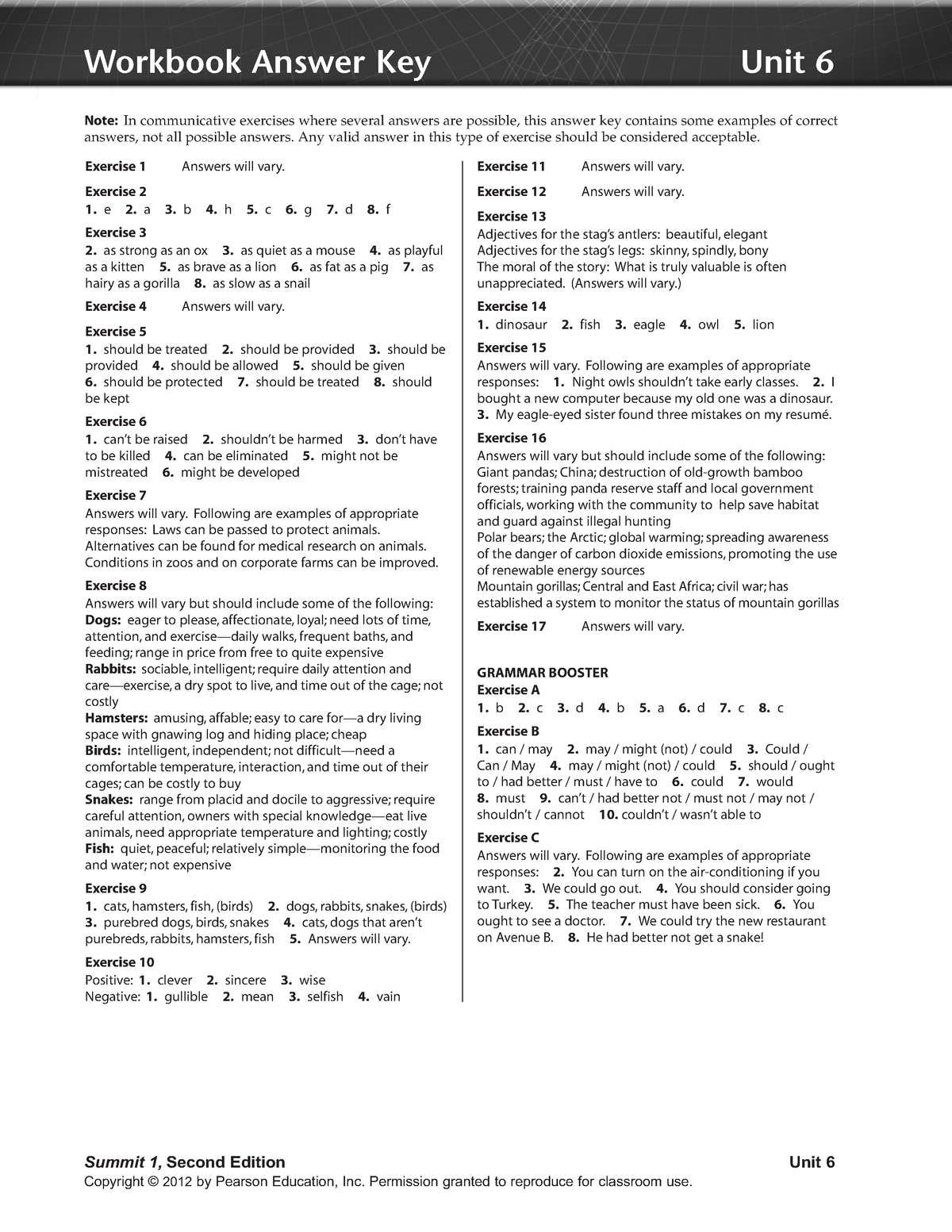 unit 6 corrective assignment answer key