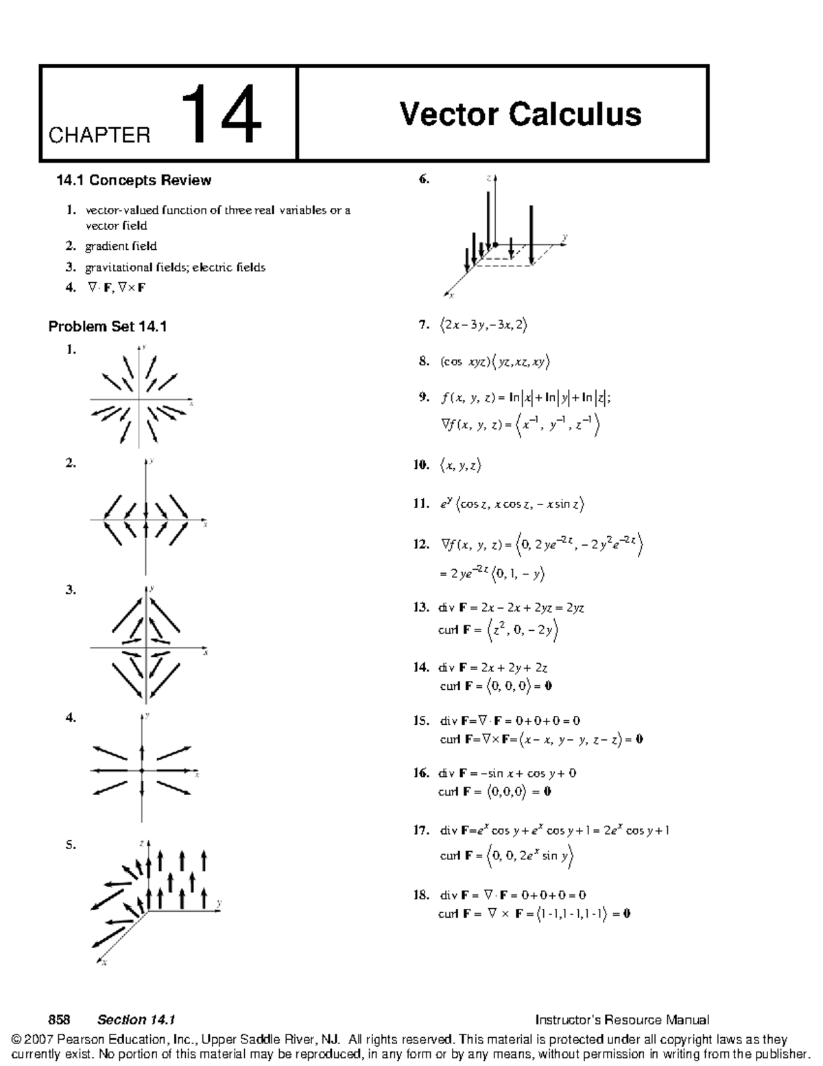 Solution Manual Calculus 8th Edition Varberg Purcell Rigdon Ch14 Studocu