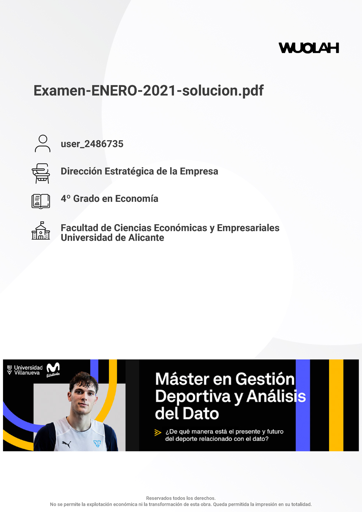 Wuolah Free Examen Enero 2021 Solucion - Examen-ENERO-2021-solucion ...