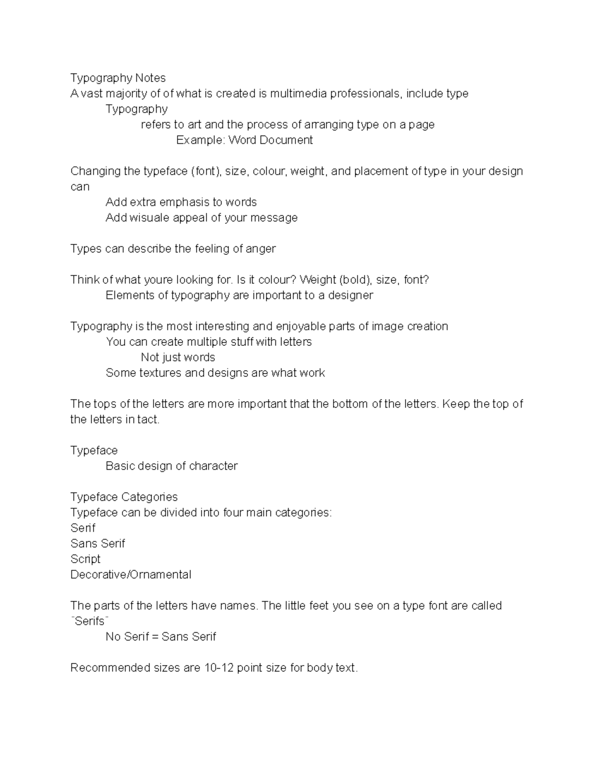Typography Notes Is It Colour Weight bold Size Font Elements Of Typography Are Important typography-notes-is-it-colour-weight-bold-size-font-elements-of-typography-are-important