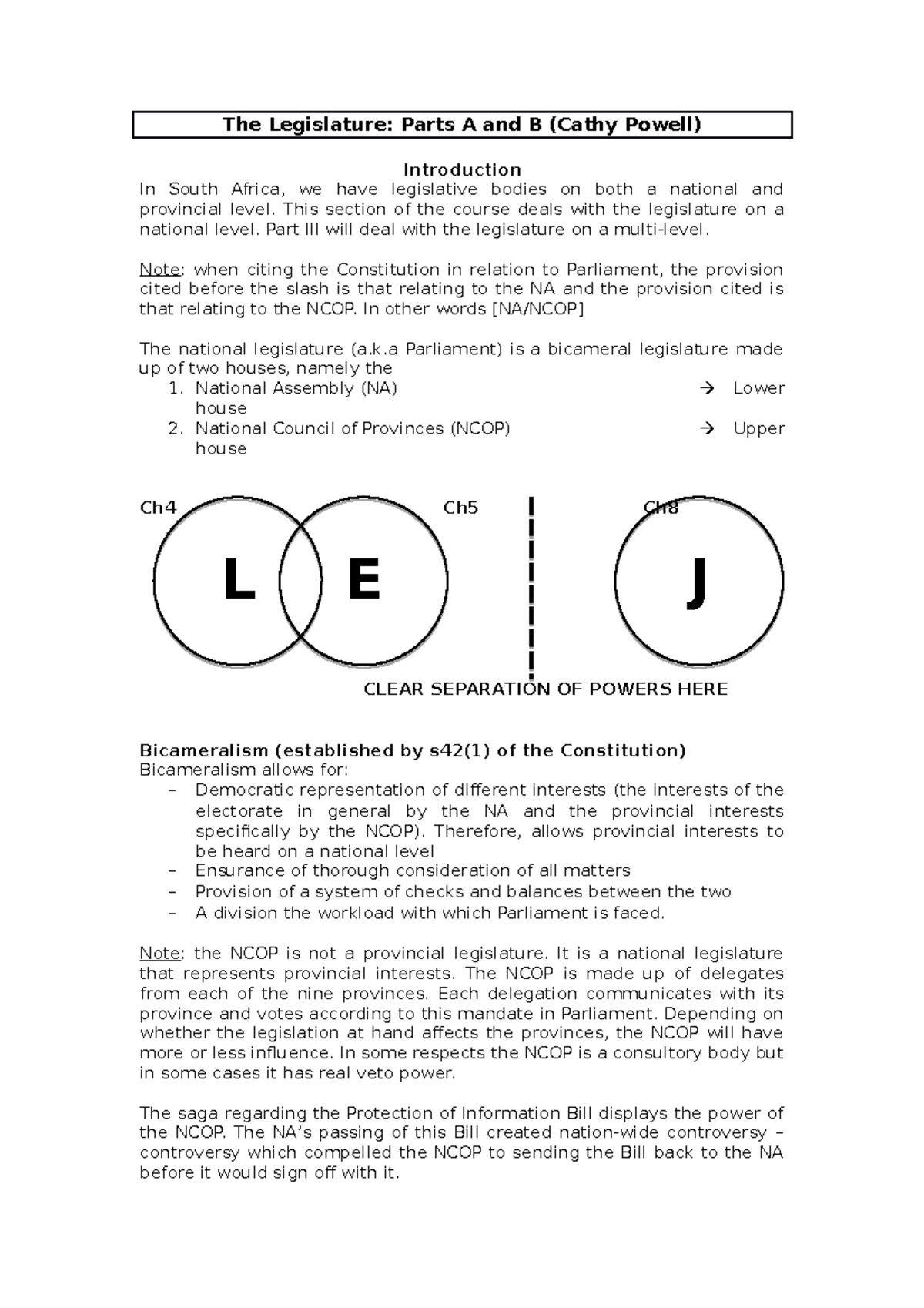 the-legislature-2016-the-legislature-parts-a-and-b-cathy-powell