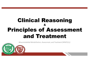 TFPT-111 - INTRODUCTION TO PHYSCICAL THERAPY, MODELS OF DISABLEMENT ...