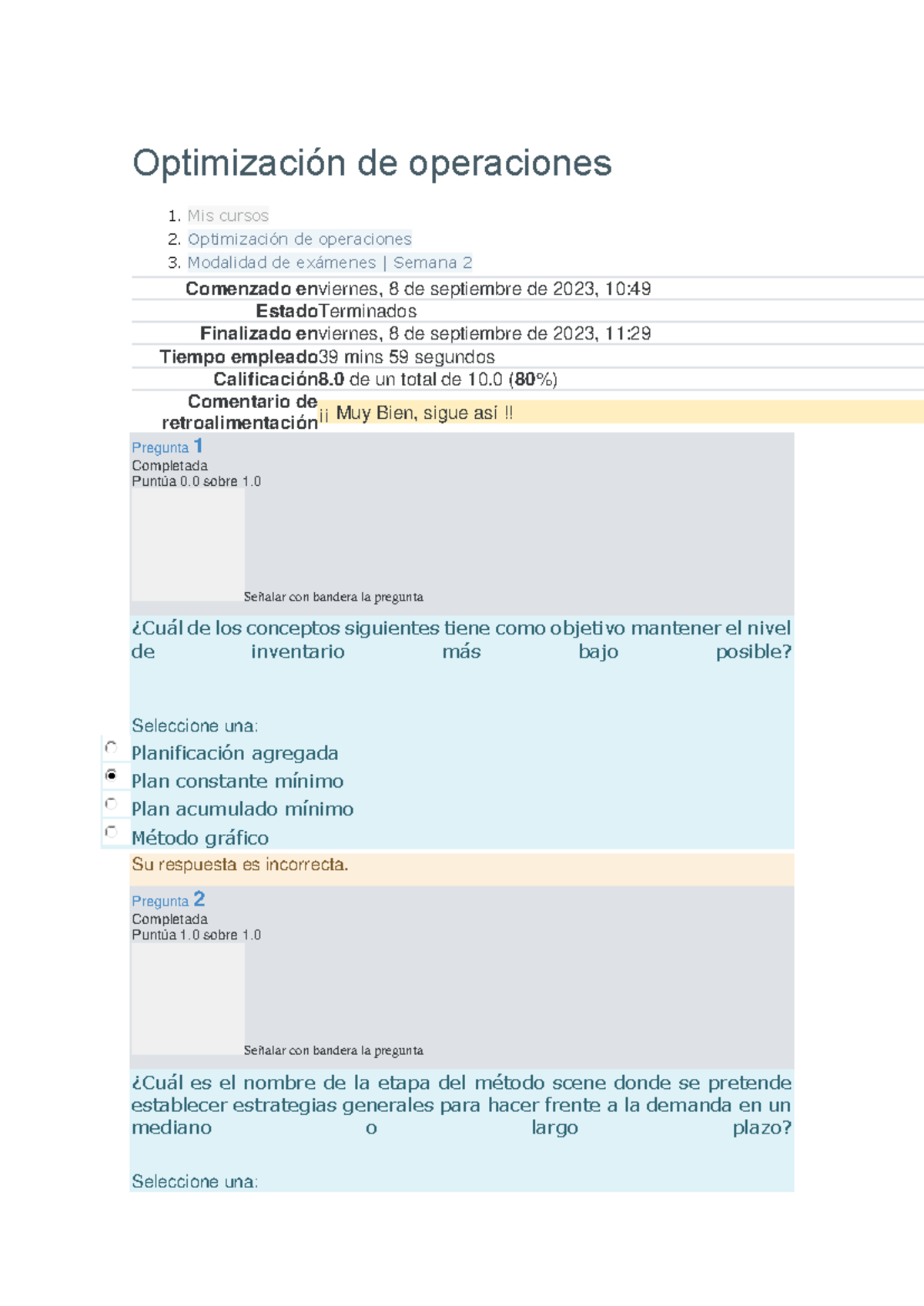 Optimización De Operaciones Semana 2 - Optimización De Operaciones 1 ...