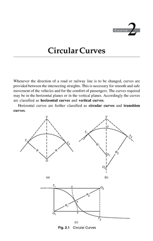 Introduction to setting of curves - Introduction to setting of curves ...