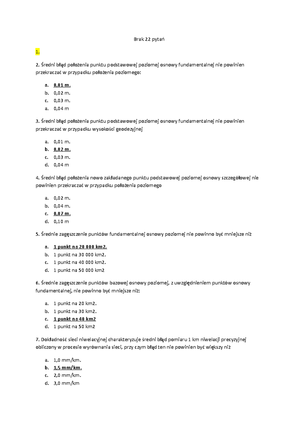 Gps test Multi numeracja Ali Geodezyjne Pomiary Szczegółowe WAT