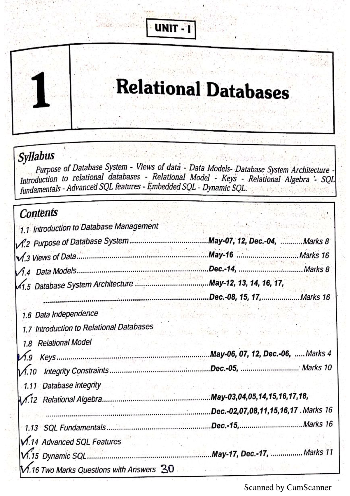 CS3492 DBMS Unit 1 - Haha - Database Management Sysytem - Studocu