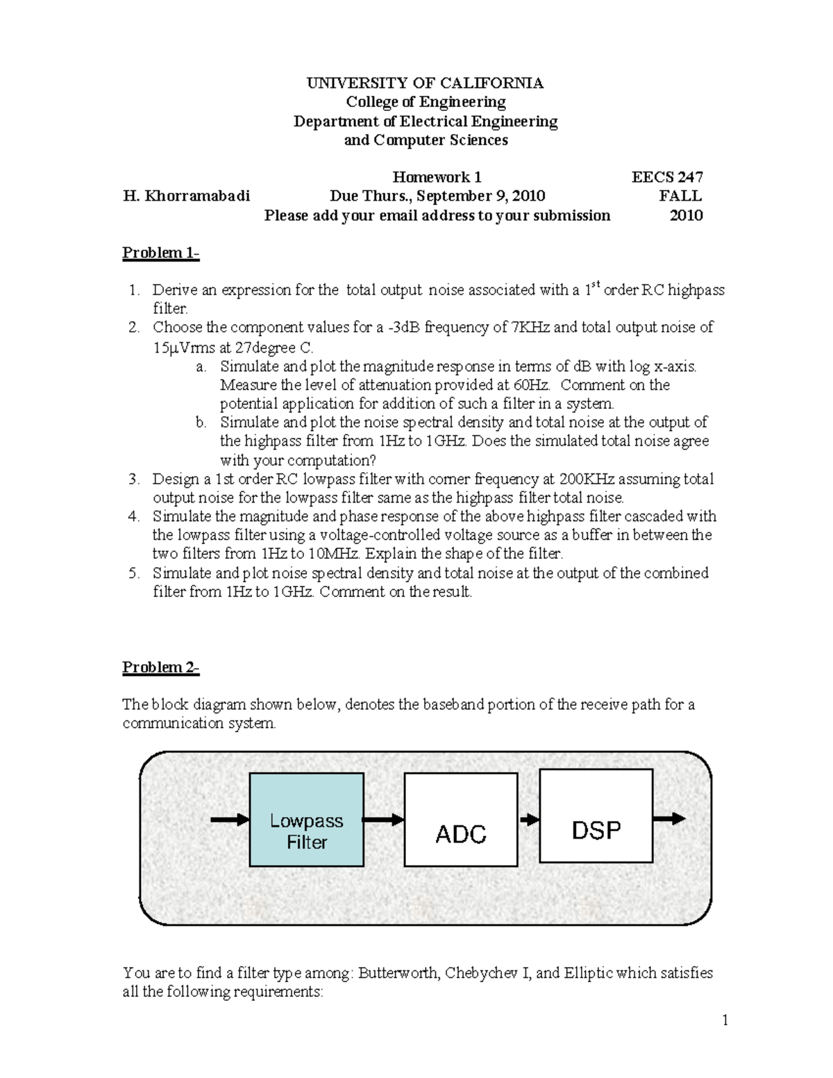 Seminar Assignments - Homework 1 - Homework 7 With Solutions ...