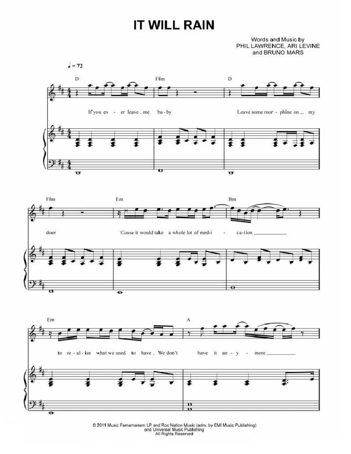 The Story Behind Bruno Mars' "It Will Rain": You Won'T Believe This! - gn8s458
