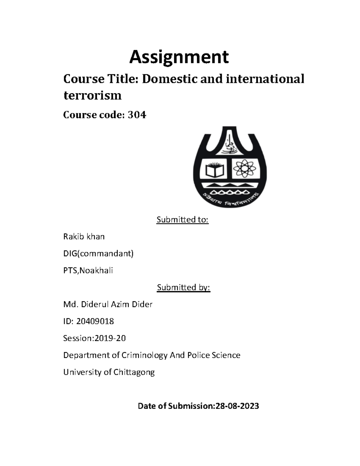 Assignment On Social Movement Theory - Assignment Course Title ...