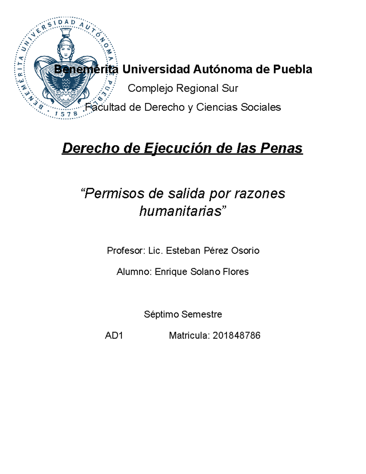 Permisos Humanitarios - Benemérita Universidad Autónoma De Puebla ...