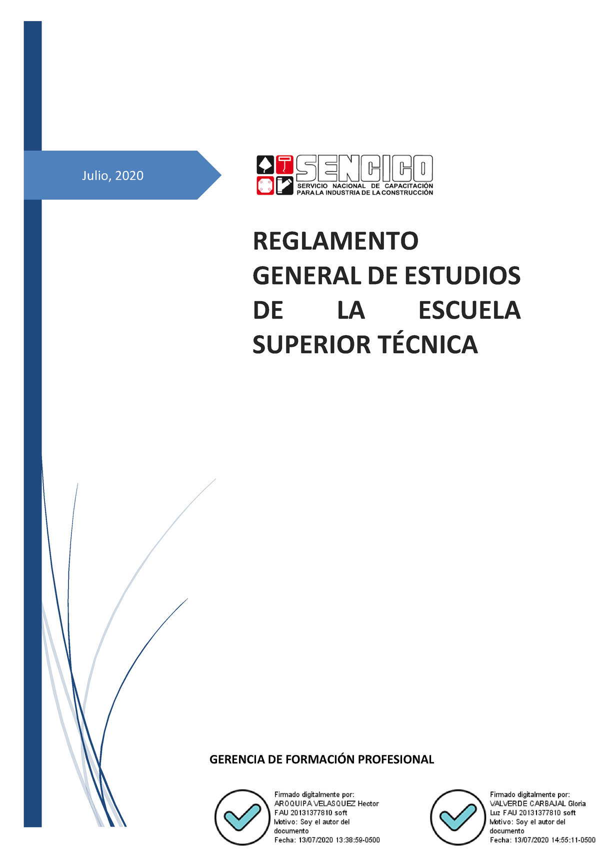 CBC01MV02ARGE - Si Este Docuemntos Se Llegara - Julio, 2020 REGLAMENTO ...