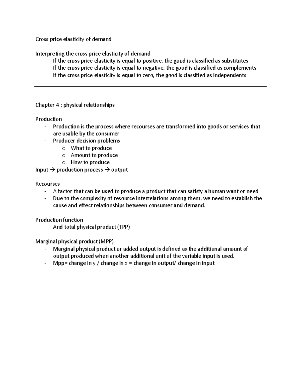 Ag business 31523 Spring 2023. Cross price elasticity of demand