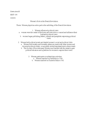 Document 29 - Treaty of versailles - HIST 138 A The failure of the most ...