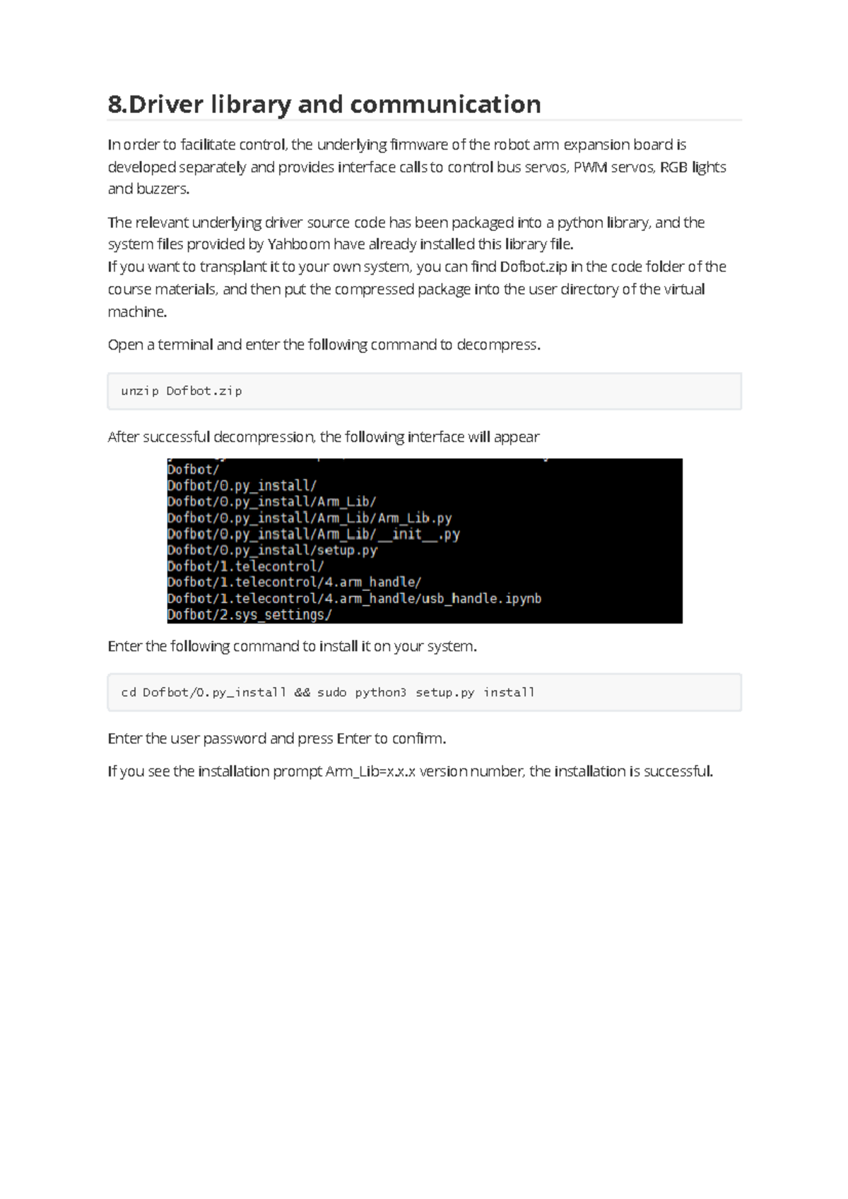 8.Driver library and communication - 8 library and communication In ...