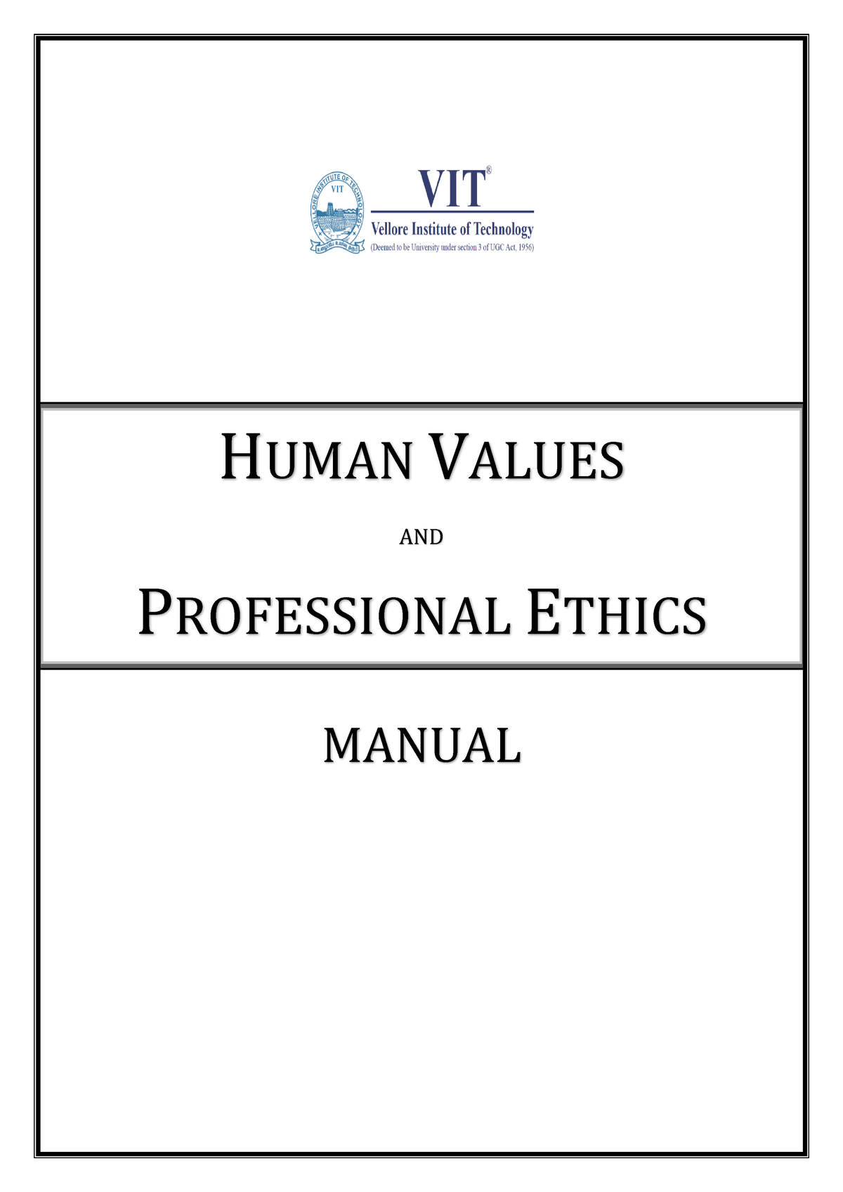 case study for human values and ethics