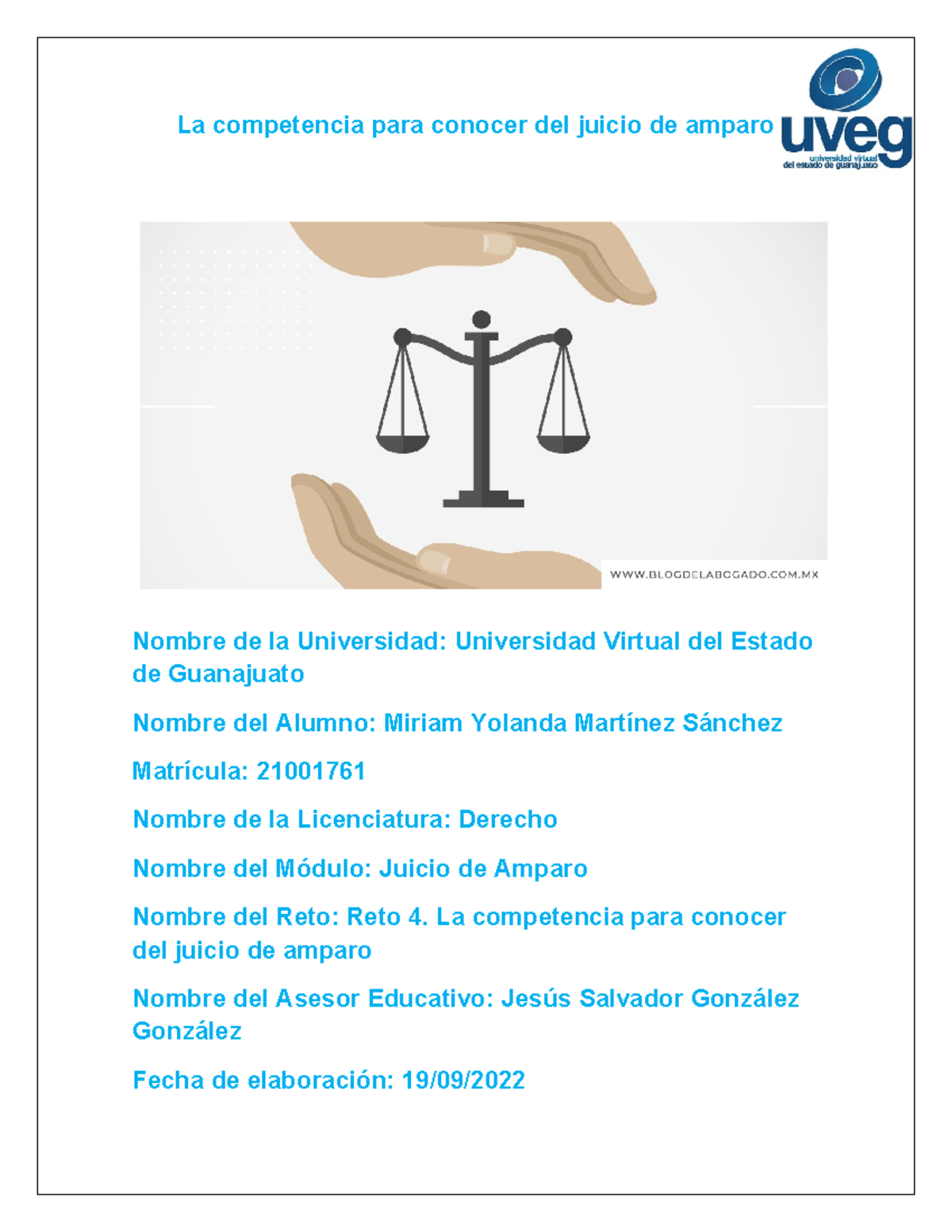 Martínez Miriam R4 U2 Juicio de amparo - La competencia para conocer ...