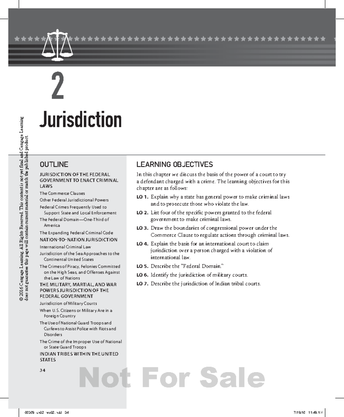 Cf e-chapter 2 - Substantive criminal law is an important branch of ...
