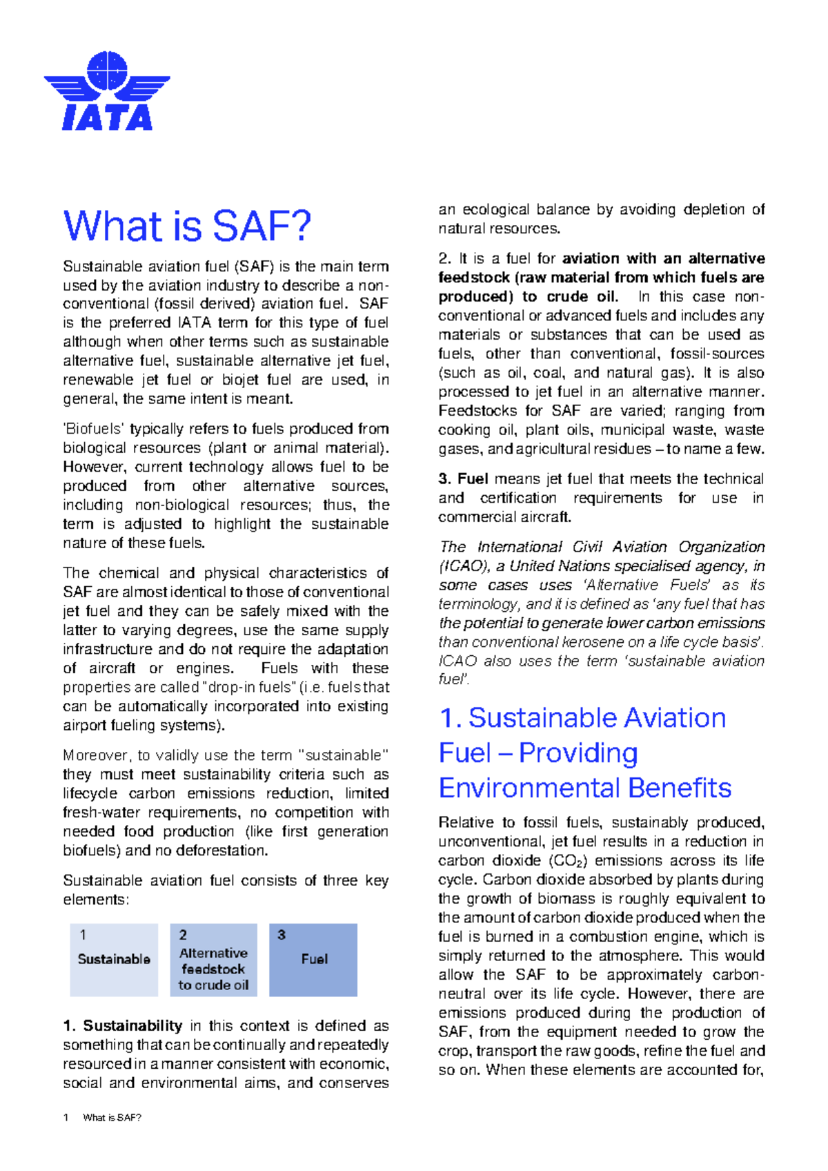 Saf what is saf - study material - 1 What is SAF? What is SAF ...