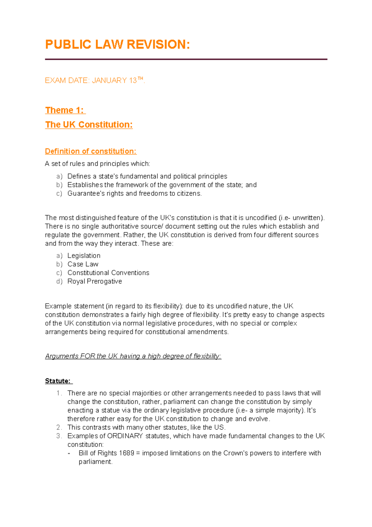 Public LAW Revision Enjoy ) PUBLIC LAW REVISION EXAM DATE