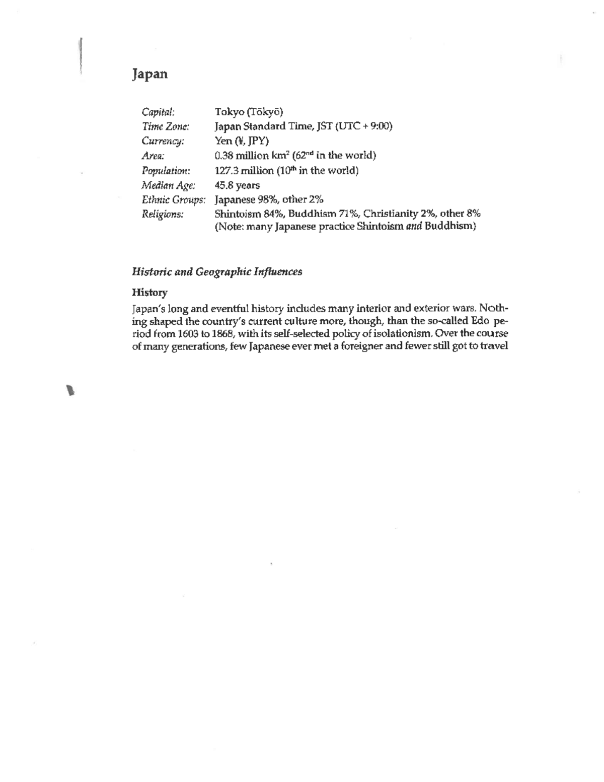 Japanese Business Behaviors - Ocred - Japan ####### Ethnic Groups ...
