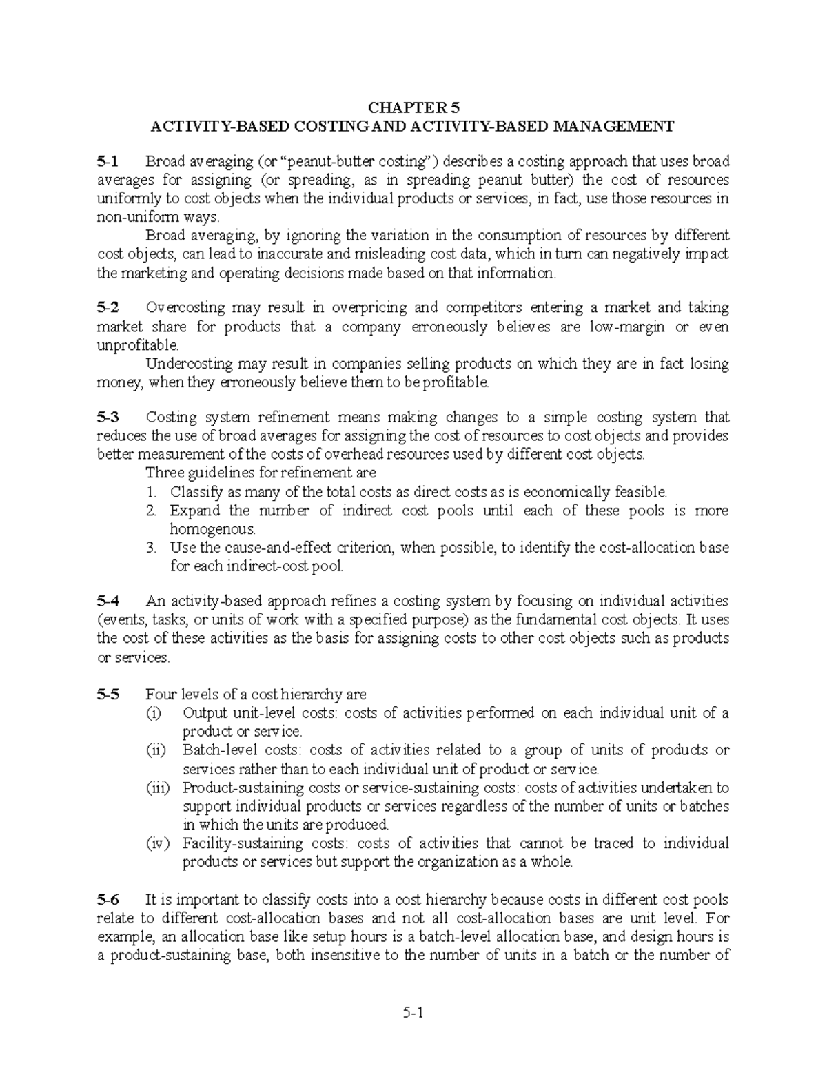 ch5-sm-suggested-exercise-chapter-5-activity-based-costing-and