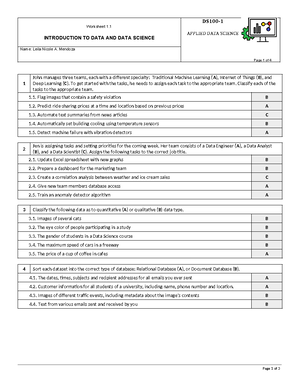 DS100-1 WS 1 - assign - Worksheet 1. PYTHON DATA SCIENCE TOOLBOX DS100 ...