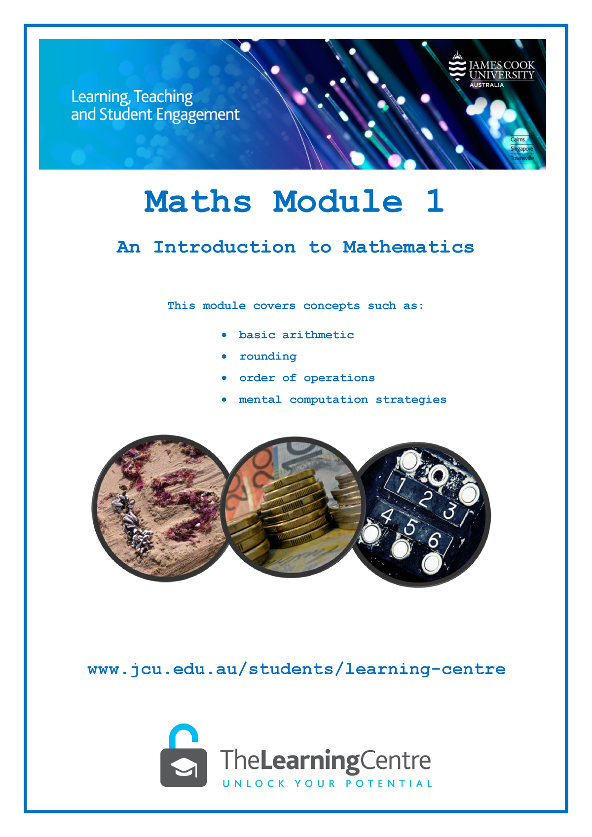 1 Introduction To Maths - Maths Module 1 An Introduction To Mathematics 