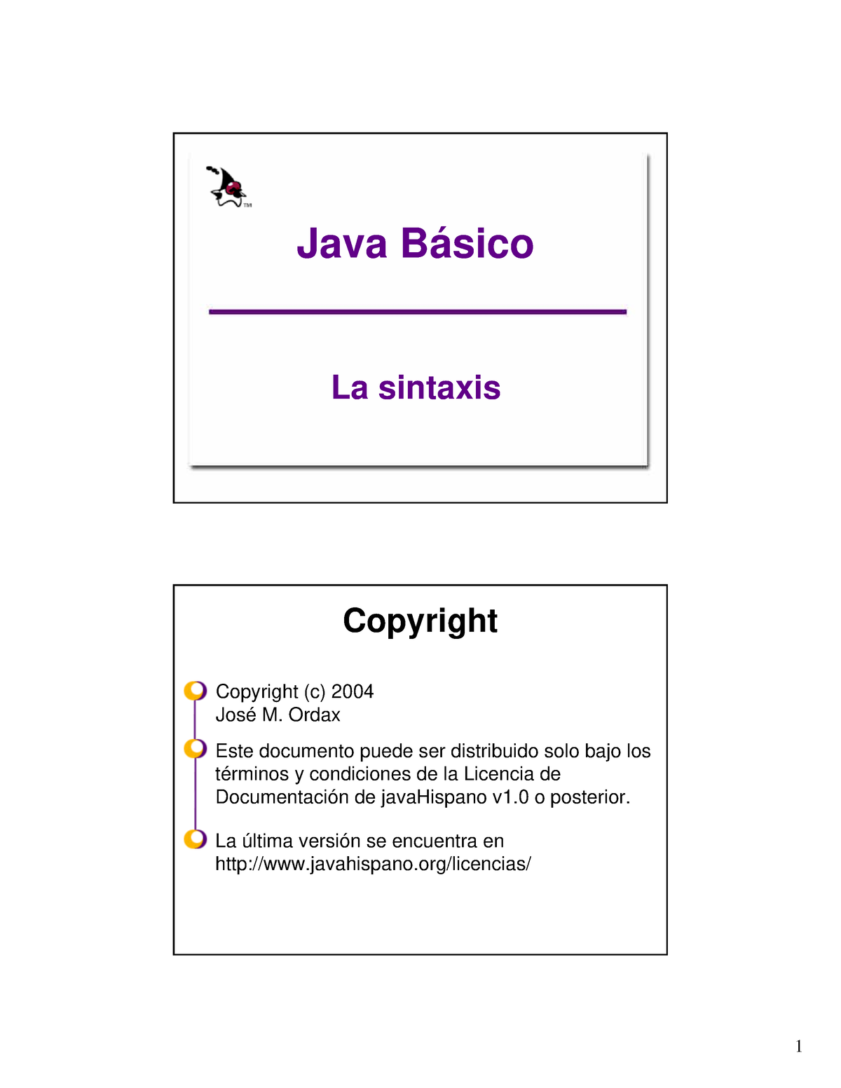 M2ch3 Sintaxis - Programacion Orientada A Objetos - La Sintaxis Java ...