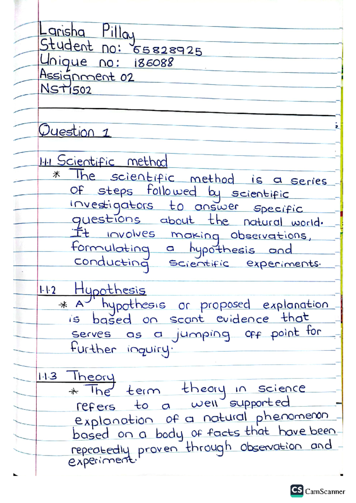 NST1502 assignment 02 - NSt1502 - Studocu