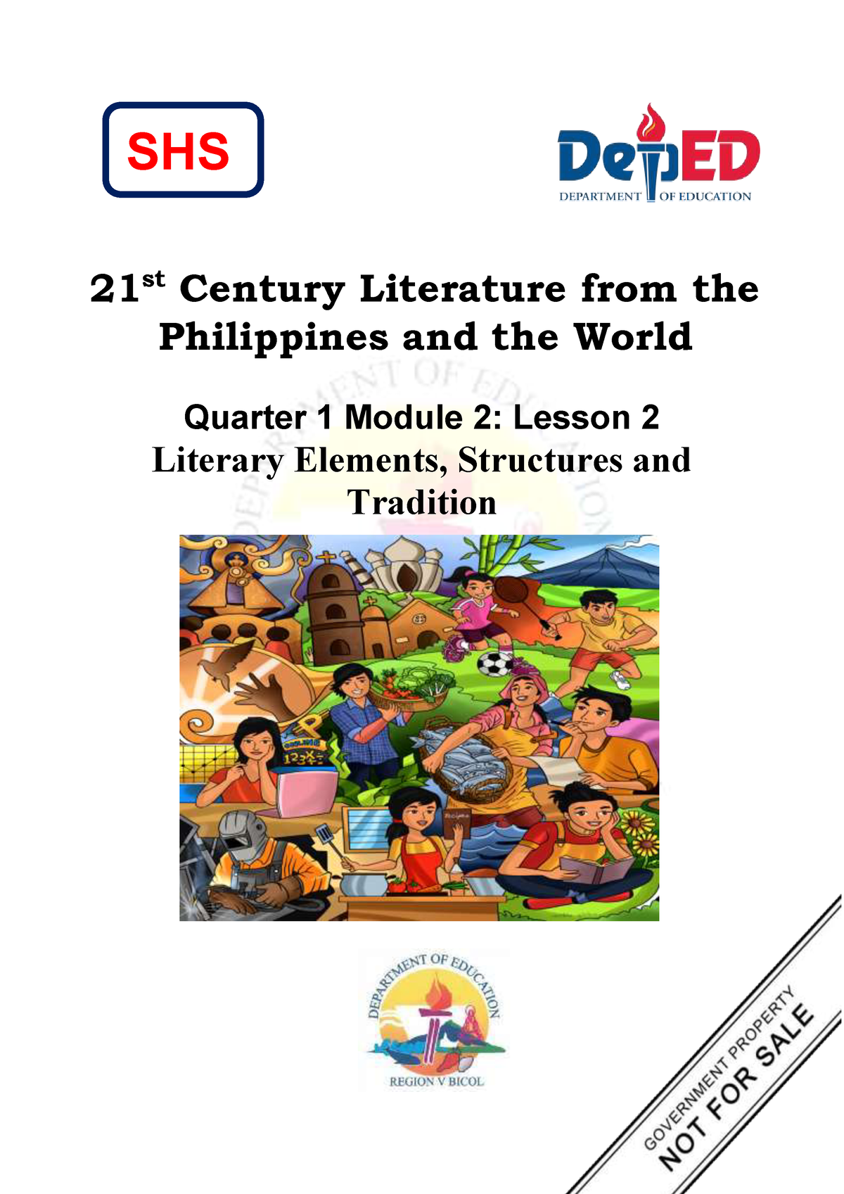 21st- Edited-Q1-Module-2-Lesson-2 - 21 ####### St Century Literature ...