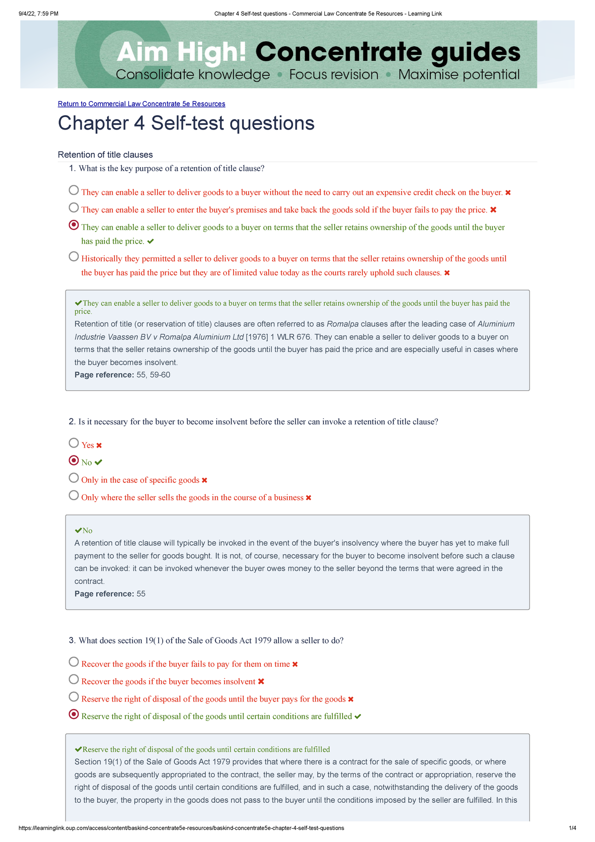 Ro T Self-Test Questions - Skip to main content Return to Commercial ...