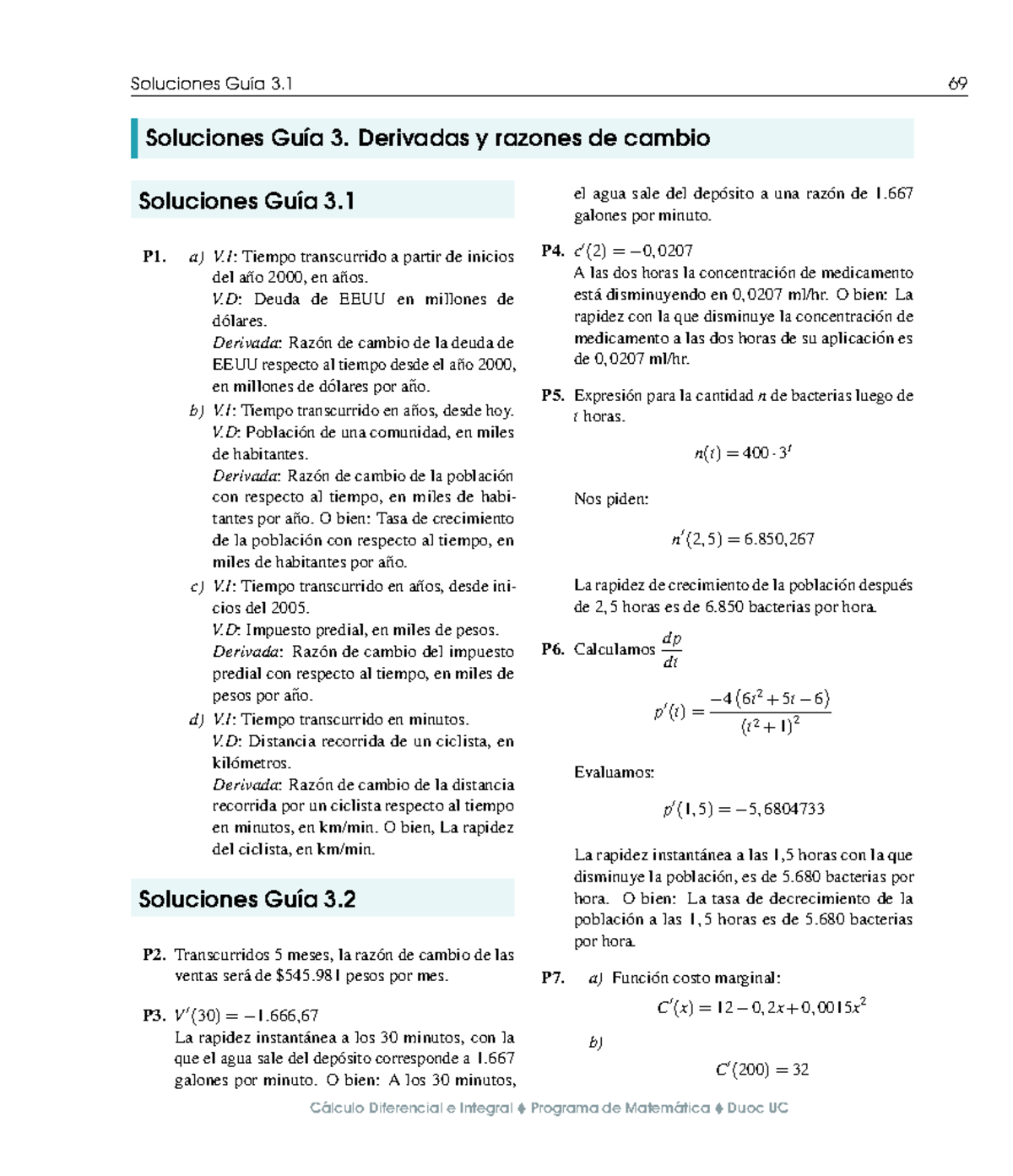 Soluciones G3 MAT3130 - aputes - Soluciones Gu ́ıa 3 69 Soluciones Gu ...