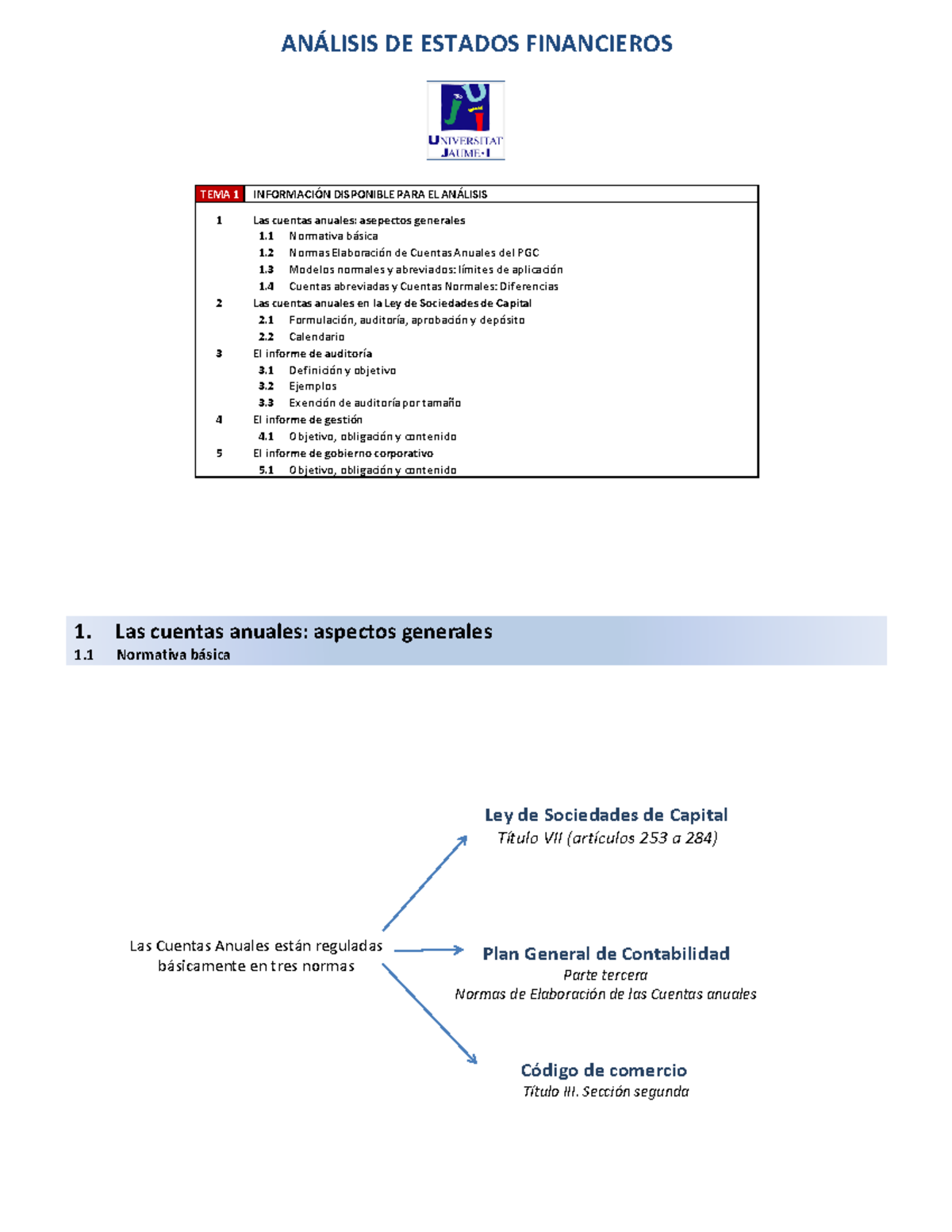 tema 1 2 3 4 5 6 de análisis de estados financieros - ANÁLISIS DE ...