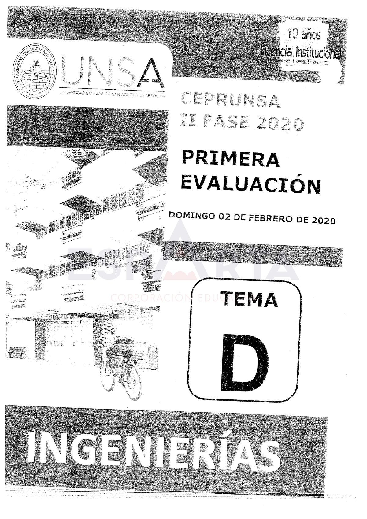 1Evaluacion - Ingenierias - Tecnologia Del Concreto - Studocu