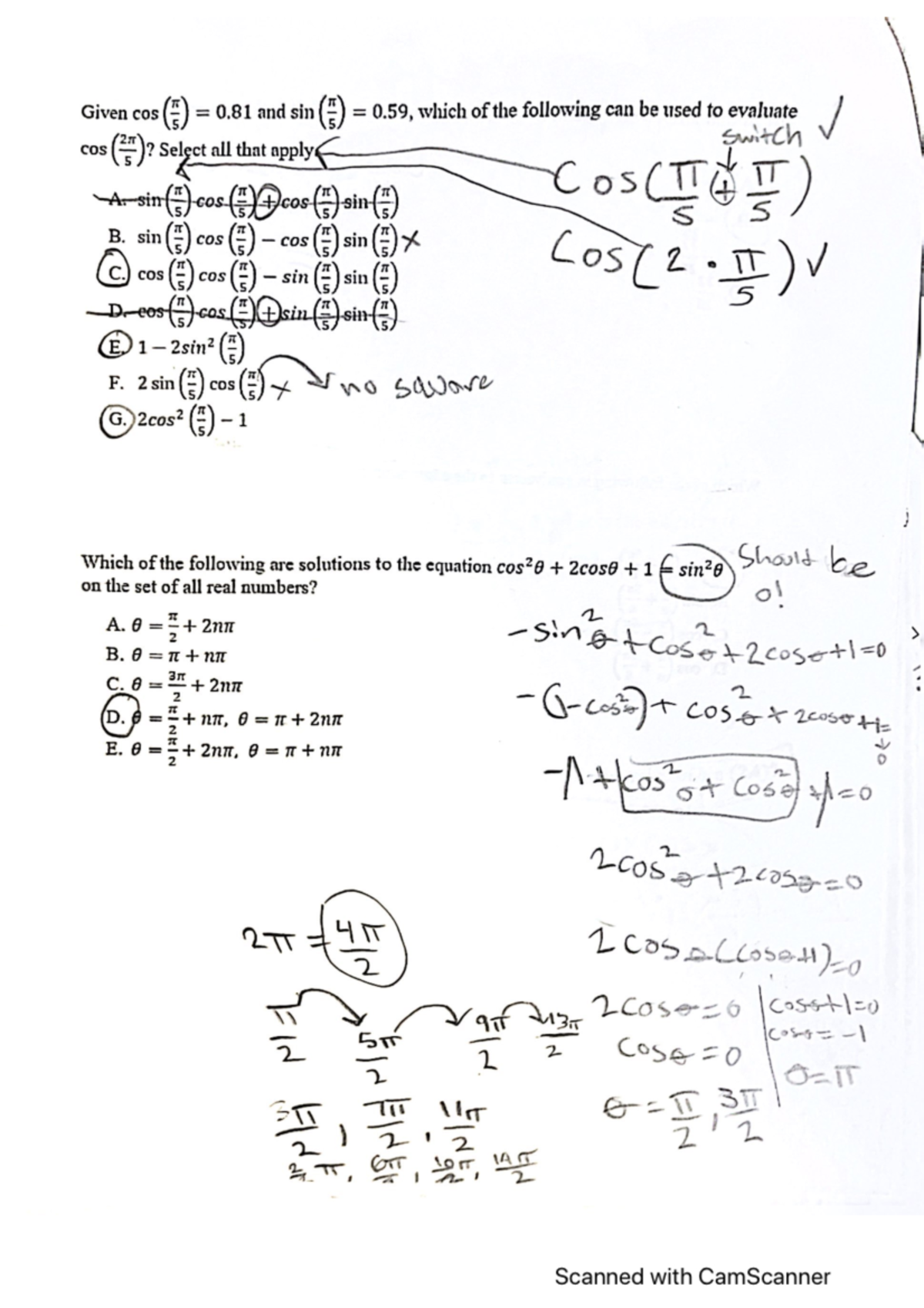 Pre calc exam review 8 - Practice Materials - MAT 145 - Studocu