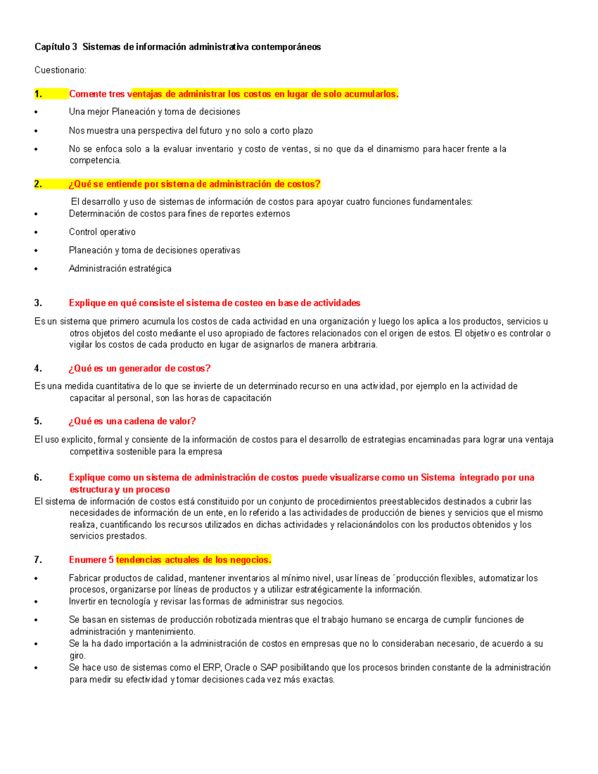 Cuestionario Grupo 11 - El Objetivo De Los Estados Financieros Es ...