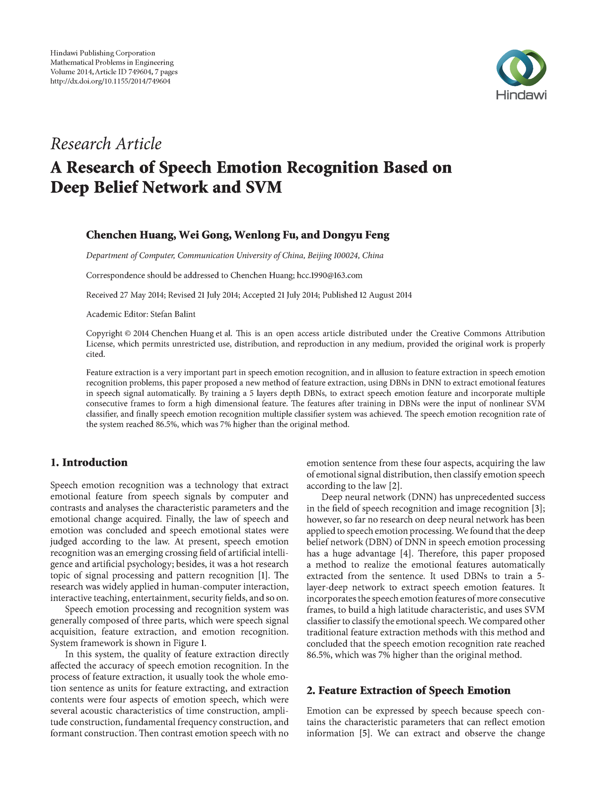 a systematic literature review of speech emotion recognition approaches