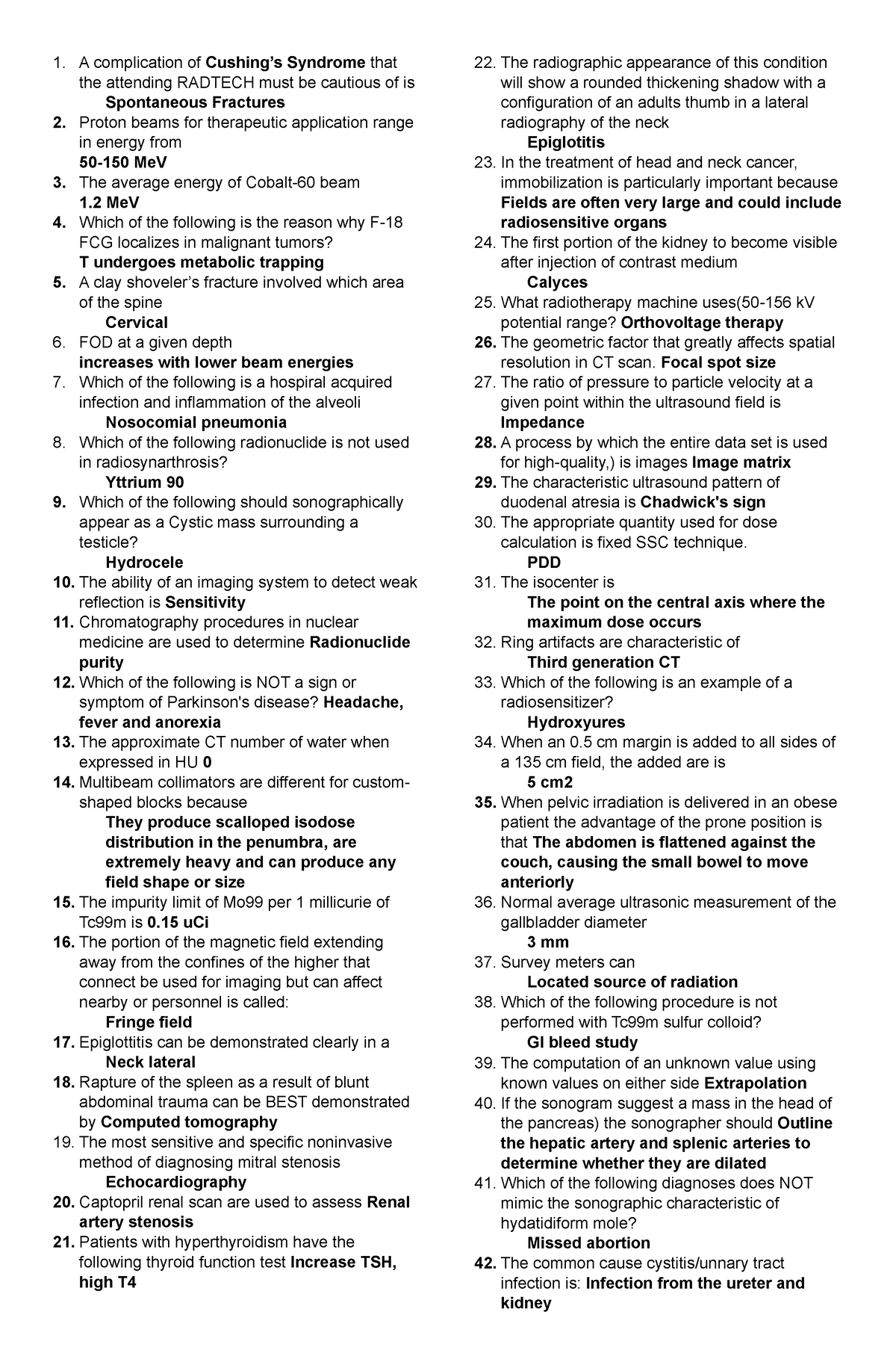 Reading- Radsci- Equipp - A complication of Cushing’s Syndrome that the ...