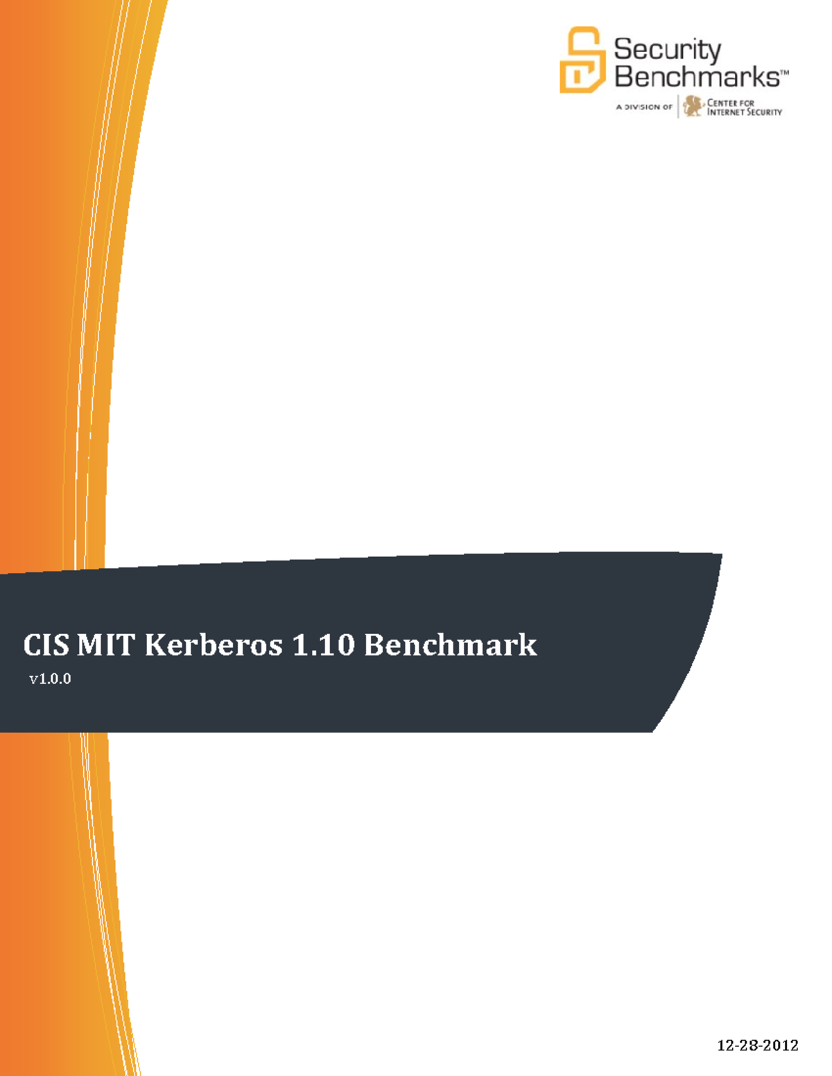 CIS MIT Kerberos 1.10 Benchmark v1 - 12-28- The CIS Security Benchmarks ...
