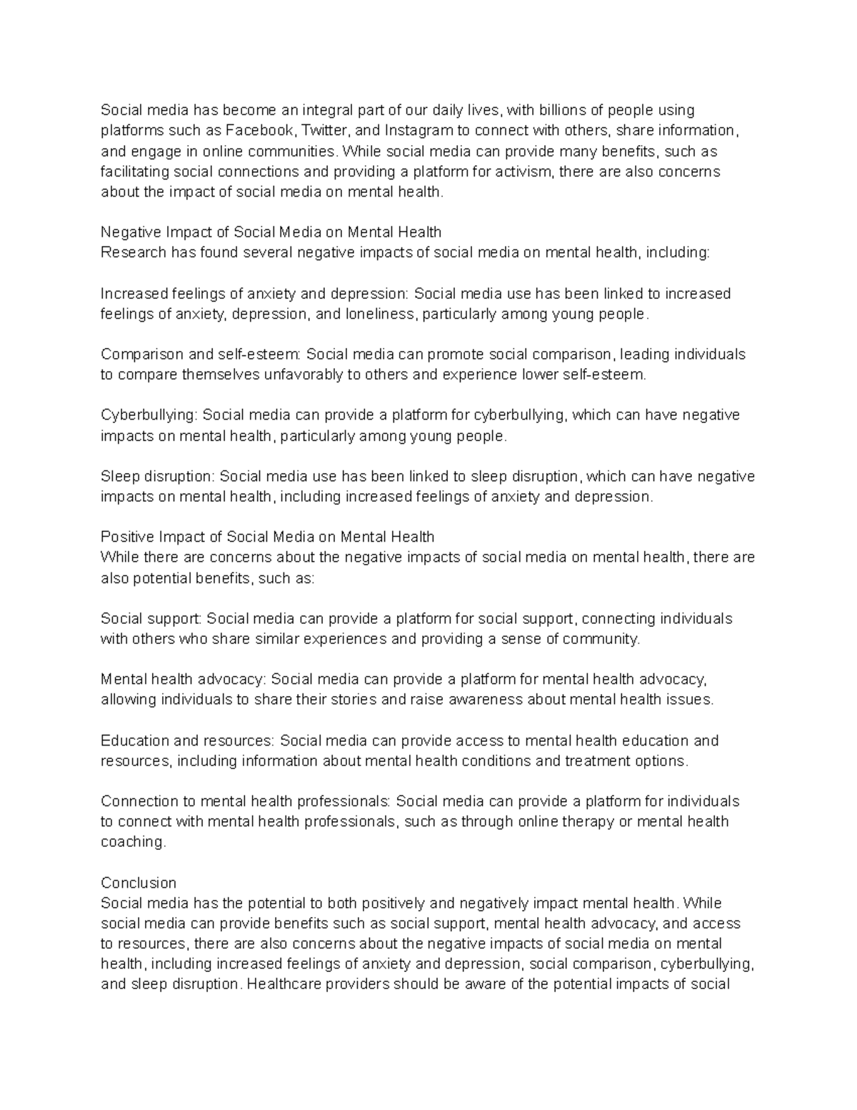 Mental Health And Social Media: A Young Woman'S Tale - 5xxpzii