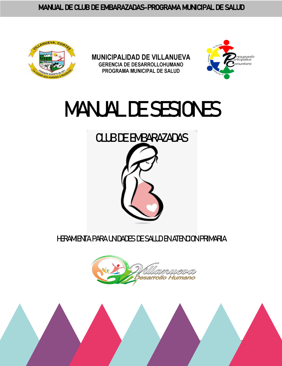 Manual de Taller de embarazadas (I sesion-Marzo) - MUNICIPALIDAD DE  VILLANUEVA GERENCIA DE - Studocu