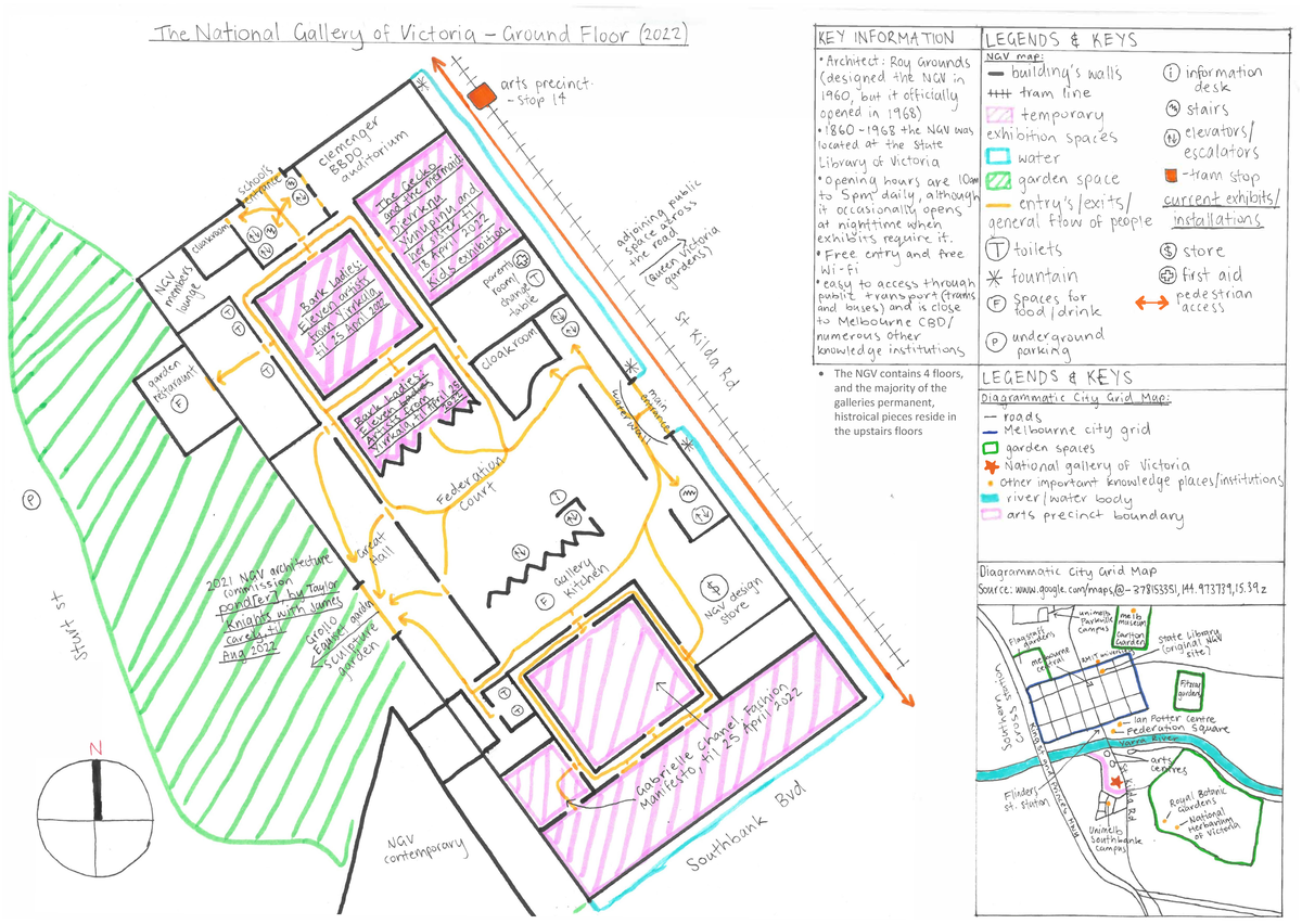 NGV floor plan drawing - ngv - N o) prt,e;\ l