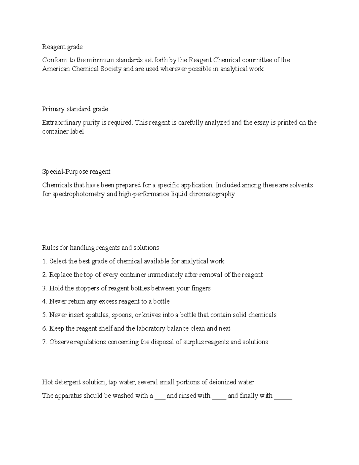 analytical-chemistry-chapter-2-reagent-grade-conform-to-the-minimum