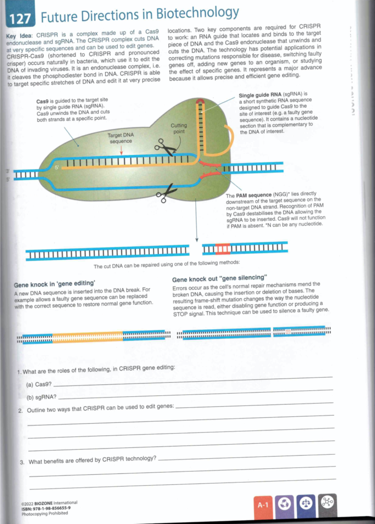 Future directions of biotechnology BIOL241 Studocu